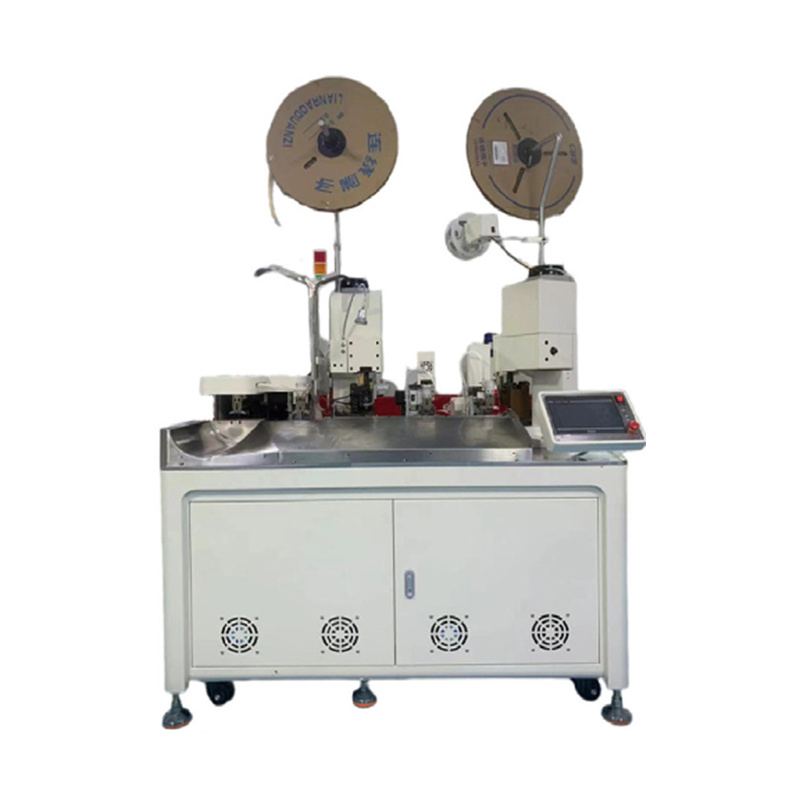 Fully automatic heat shrink tube terminal machine