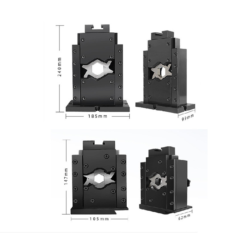 Small hexagonal non exchange crimping mold