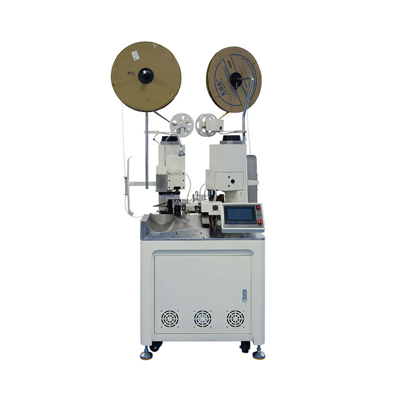 Fully automatic terminal machine dual head