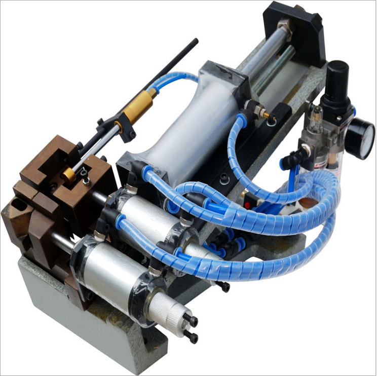 Pneumatic peeling machine